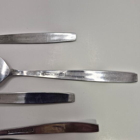 Imperial Stainless Japan 5-piece Serving Set IMI57 Vintage Floral - Picture 12 of 15